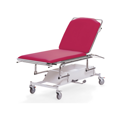 Undersökningsbrits 2-delad Hydraulisk Låsbara hjul 70cm