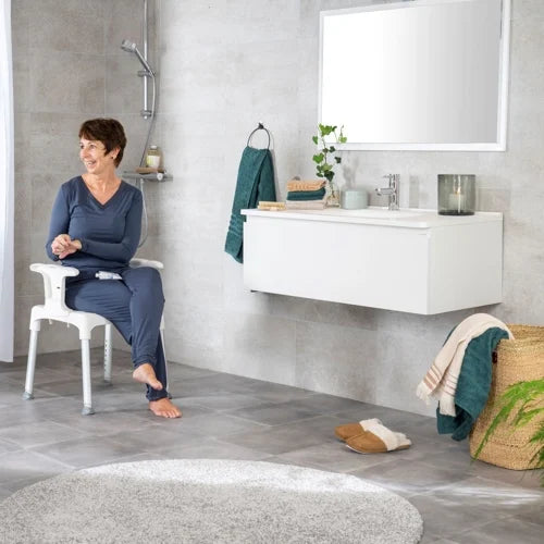 Duschstol Etac Swift Med Armstöd