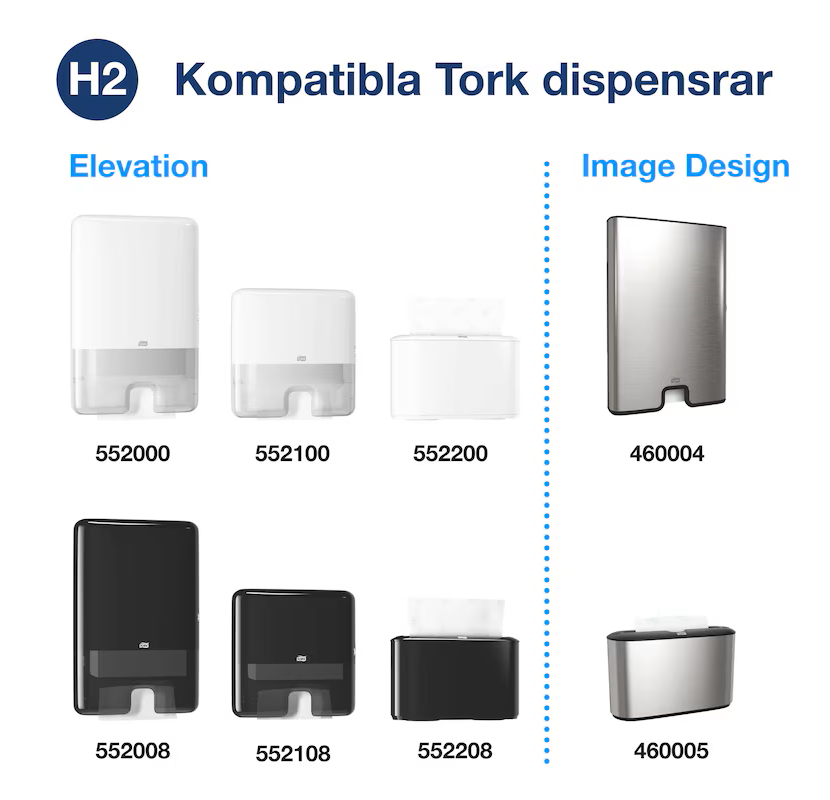 Handduk Tork Xpress Mjuk Z-fold 2-lag Spolbar / 4200