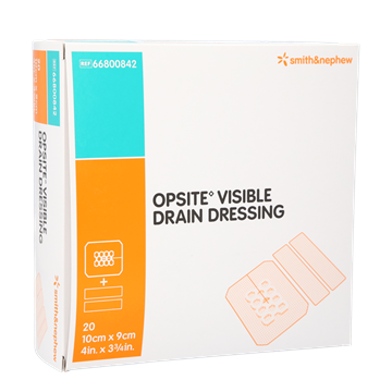 OpSite Post-Op Visible Drain 10 x 9cm / 20