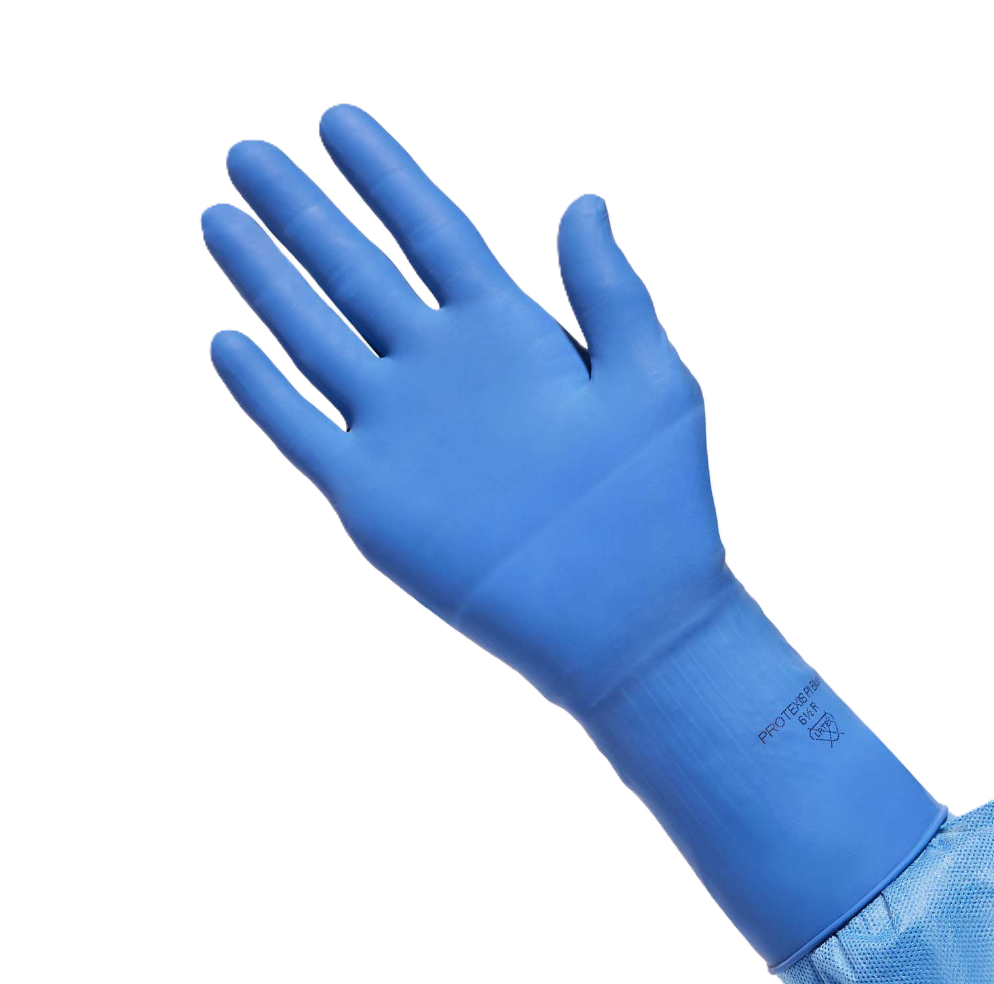 Op-Handske Protexis PI Non-Latex Blå Neu-Thera Coating Storlek 7,5 / 50