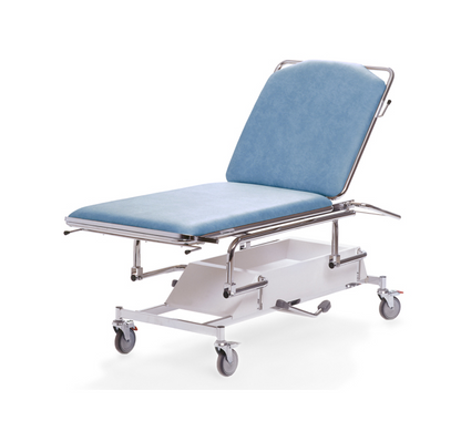 Undersökningsbrits 2-delad Hydraulisk Låsbara hjul 70cm