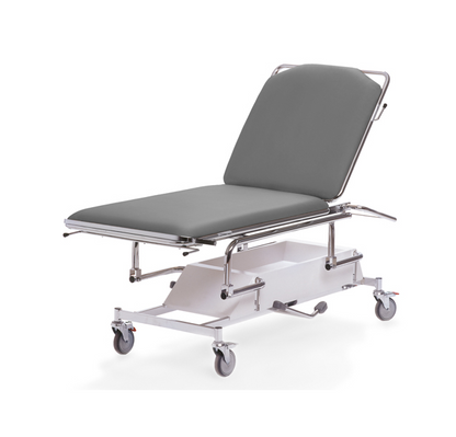 Undersökningsbrits 2-delad Hydraulisk Låsbara hjul 70cm