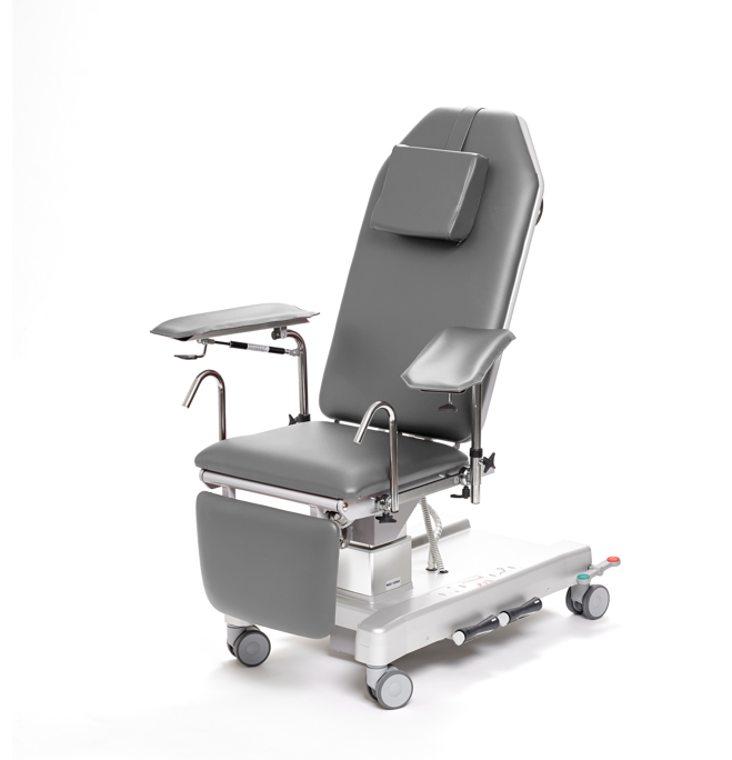 Provtagningsstol Elektrisk på Pelare 215kg