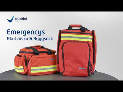 Akutväska Emergencys Röd