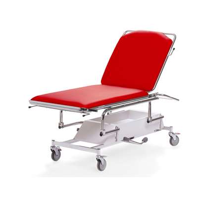 Undersökningsbrits 2-delad Hydraulisk Låsbara hjul 70cm