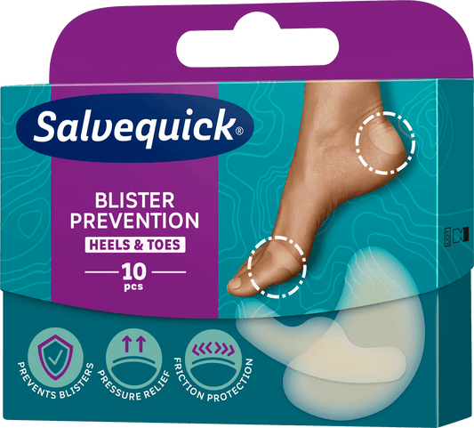 Salvequick Skavsårsplåster Mix / 10
