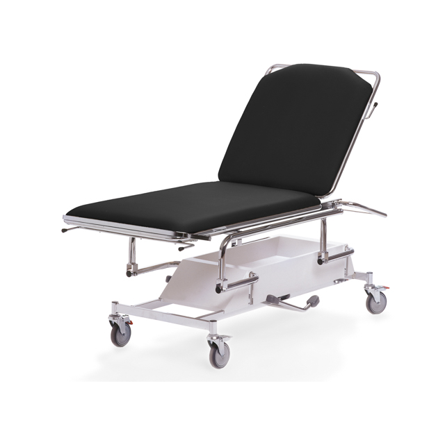 Undersökningsbrits 2-delad Hydraulisk Låsbara hjul 70cm