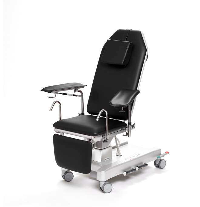 Provtagningsstol Elektrisk på Pelare 215kg