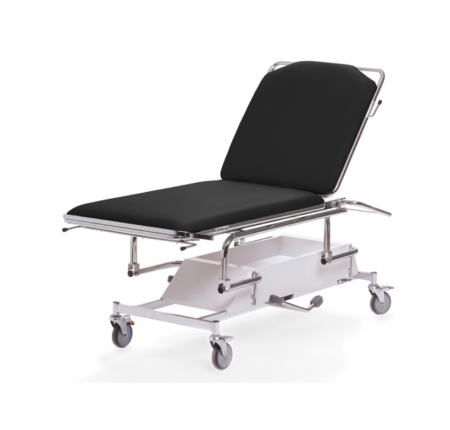 Undersökningsbrits Hydrauliskt Centrallåsta Hjul 70cm