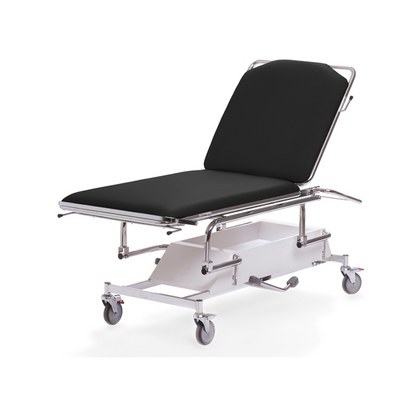 Undersökningsbrits 2-delad Hydraulisk Låsbara hjul 70cm